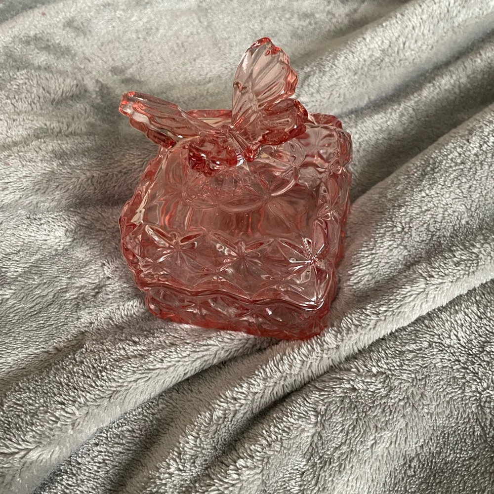 Glass butterfly box